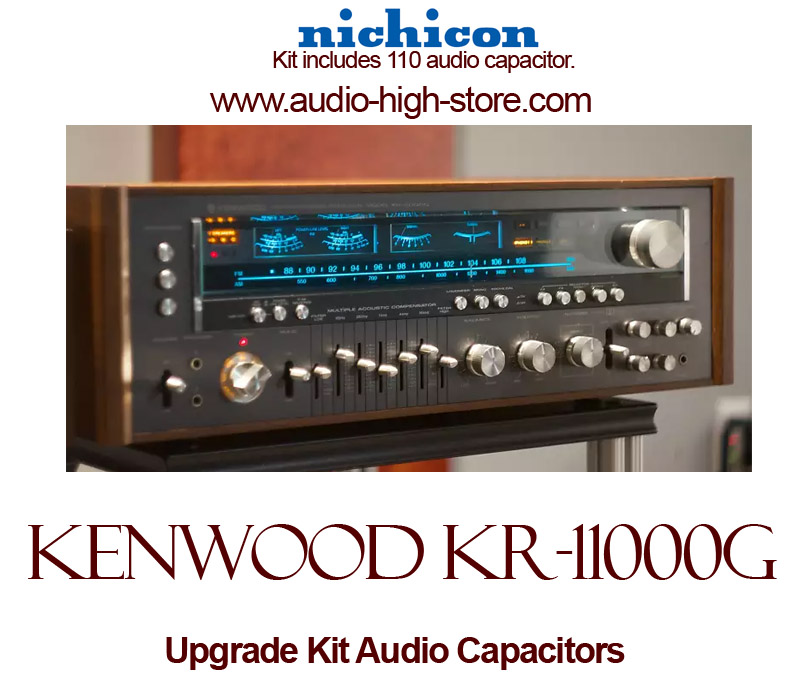 Kenwood KR-11000G Upgrade Kit Audio Capacitors