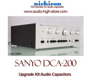 Sanyo DCA-200 Upgrade Kit Audio Capacitors