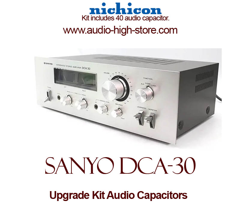 Sanyo DCA-30 Upgrade Kit Audio Capacitors