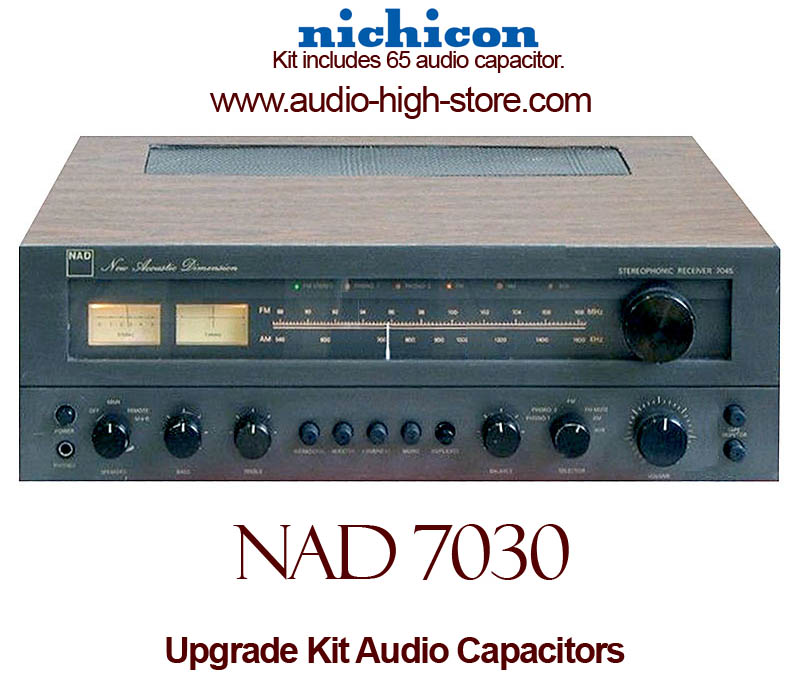 NAD 7030 Upgrade Kit Audio Capacitors