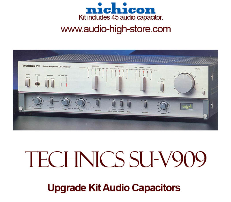 Technics SU-V909 Upgrade Kit Audio Capacitors