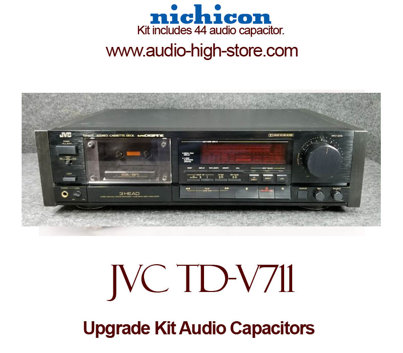JVC TD-V711 Upgrade Kit Audio Capacitors