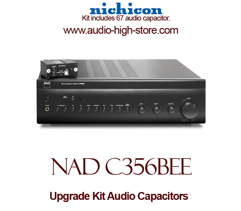 NAD C356BEE Upgrade Kit Audio Capacitors