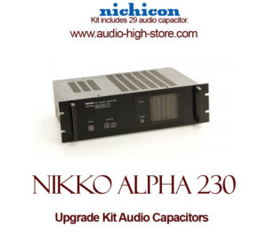 Nikko Alpha 230 Upgrade Kit Audio Capacitors