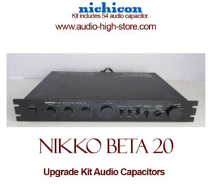 Nikko Beta 20 Upgrade Kit Audio Capacitors