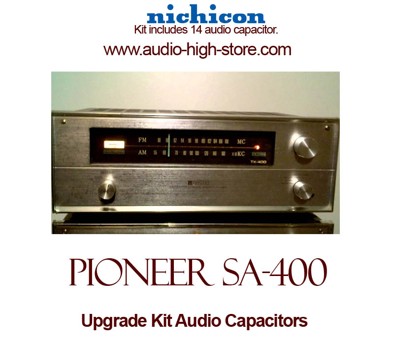 Pioneer SA-400 Upgrade Kit Audio Capacitors
