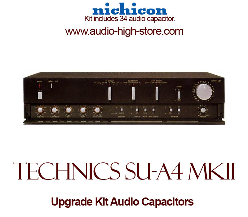 Technics SU-A4 MKii Upgrade Kit Audio Capacitors