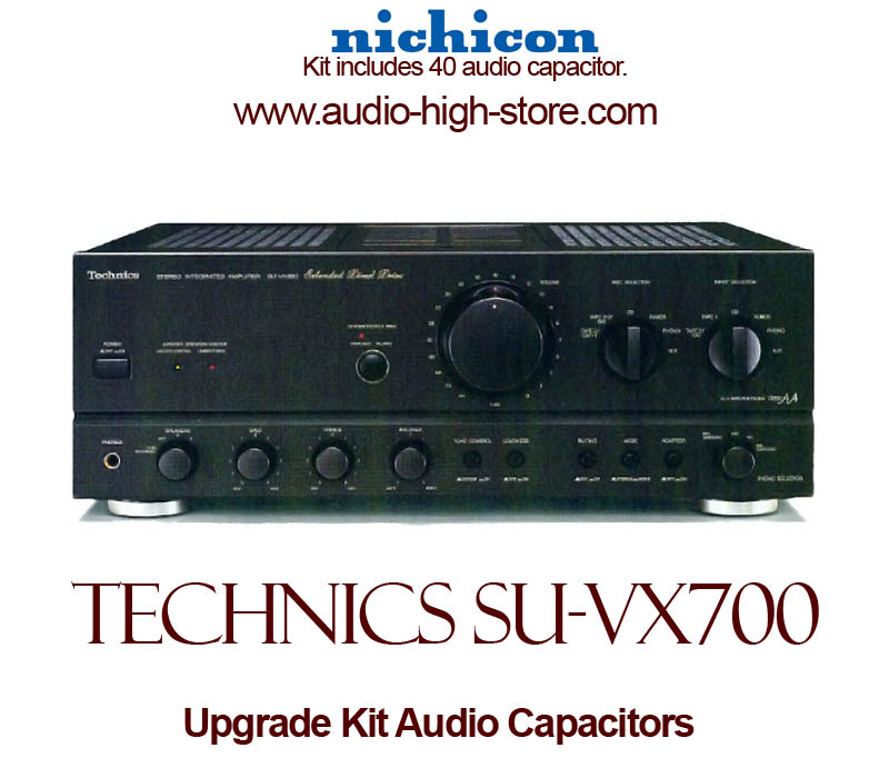 Technics SU-VX700 Upgrade Kit Audio Capacitors