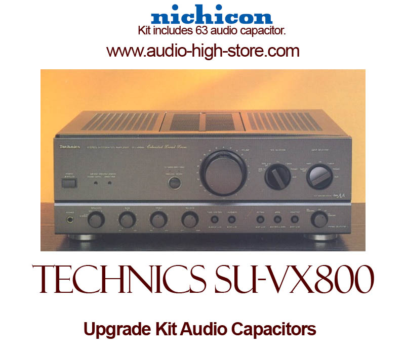 Technics SU-VX800 Upgrade Kit Audio Capacitors