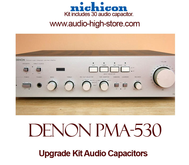 Denon PMA-530 Upgrade Kit Audio Capacitors