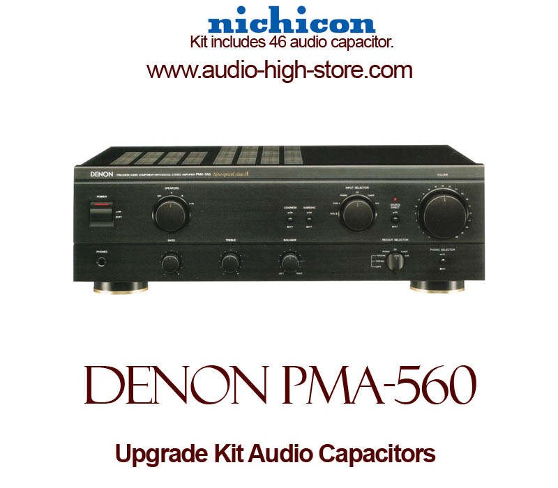Denon PMA-560 Upgrade Kit Audio Capacitors