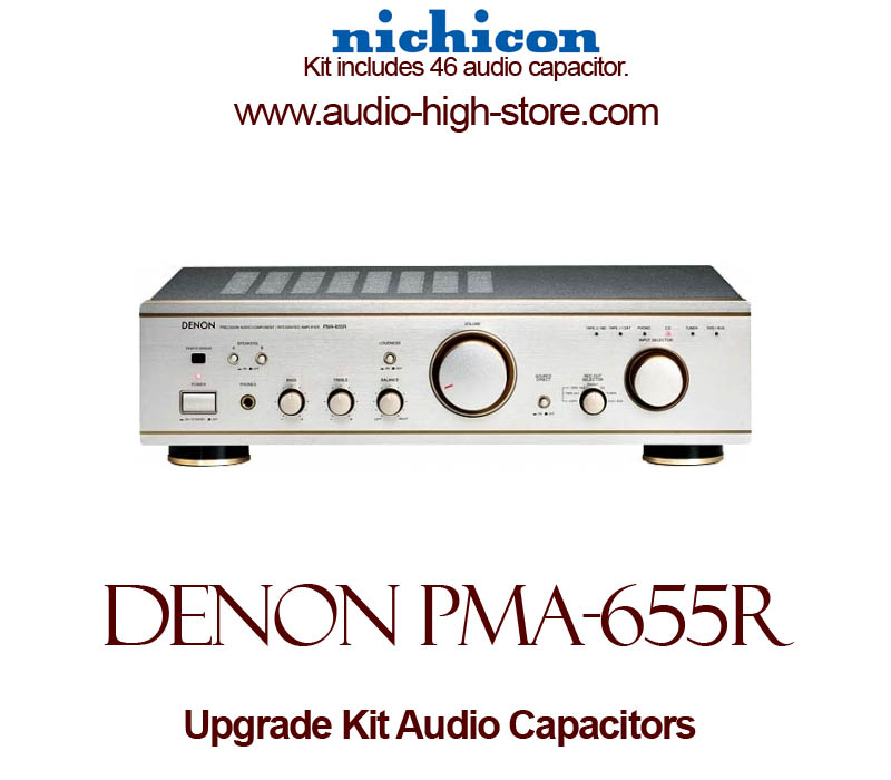 Denon PMA-655R Upgrade Kit Audio Capacitors