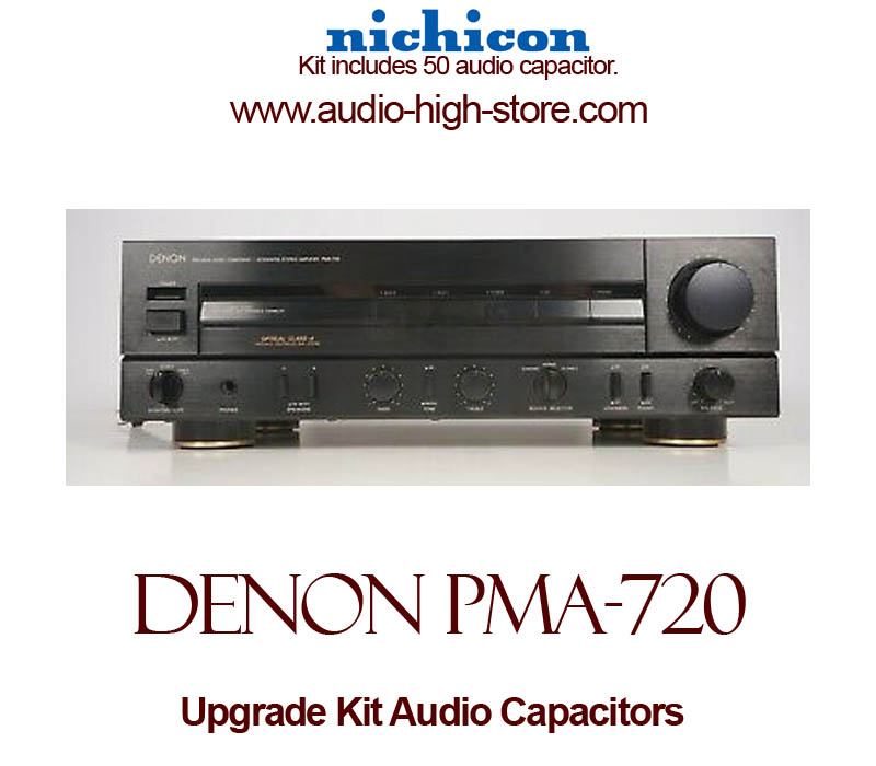 Denon PMA-720 Upgrade Kit Audio Capacitors