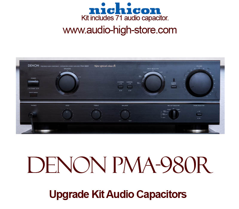 Denon PMA-980R Upgrade Kit Audio Capacitors