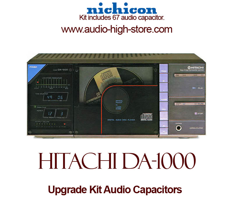 Hitachi DA-1000 Upgrade Kit Audio Capacitors