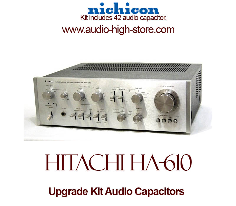 Hitachi HA-610 Upgrade Kit Audio Capacitors