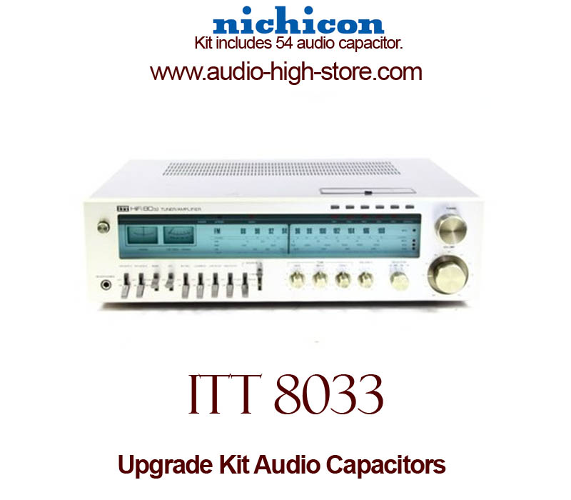 ITT 8033 Upgrade Kit Audio Capacitors