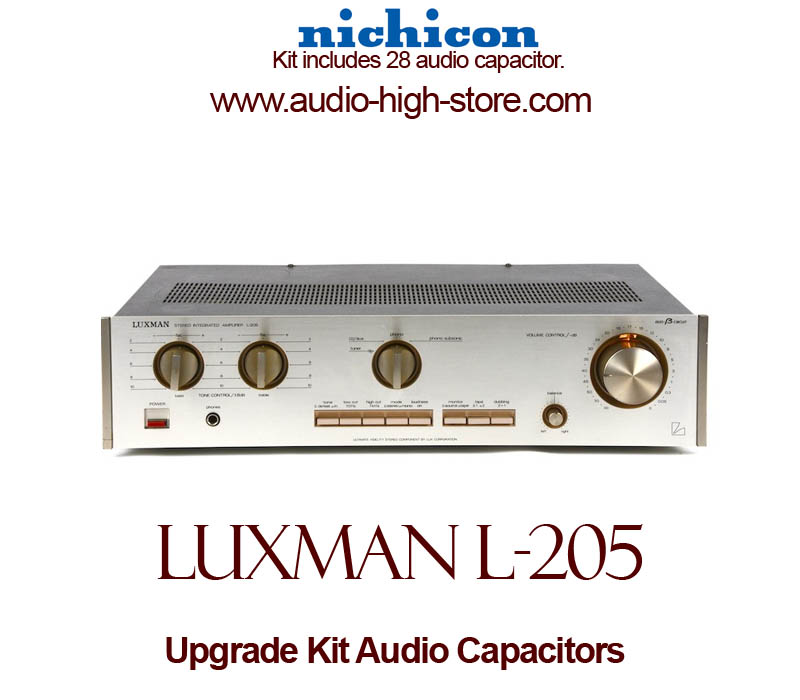 Luxman L-205 Upgrade Kit Audio Capacitors