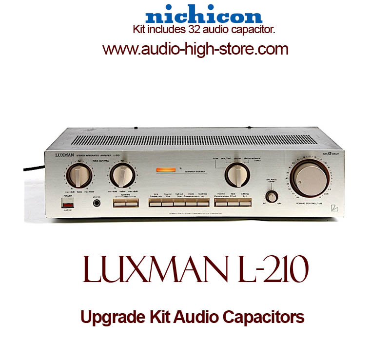 Luxman L-210 Upgrade Kit Audio Capacitors