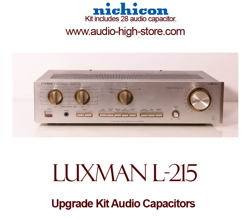 Luxman L-215 Upgrade Kit Audio Capacitors