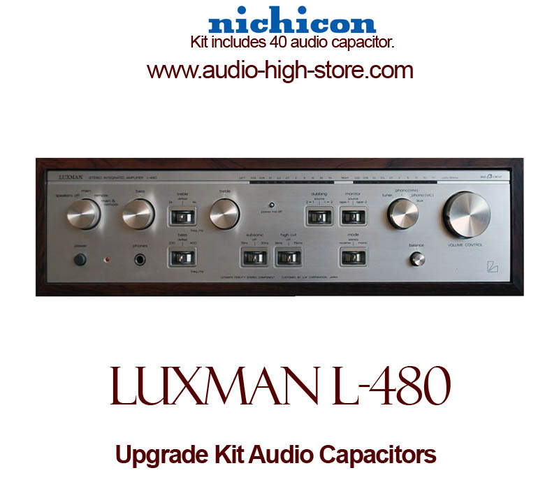 Luxman L-480 Upgrade Kit Audio Capacitors