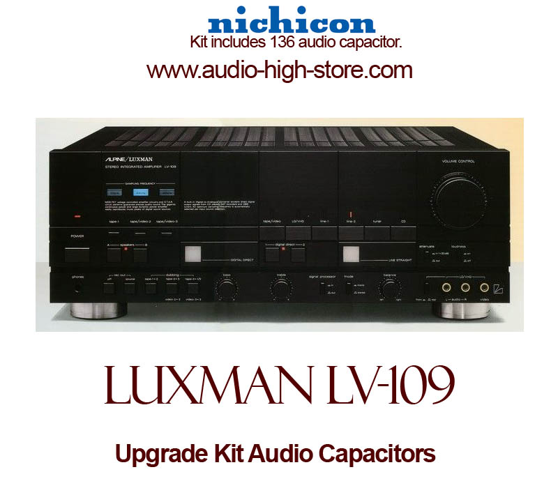 Luxman LV-109 Upgrade Kit Audio Capacitors