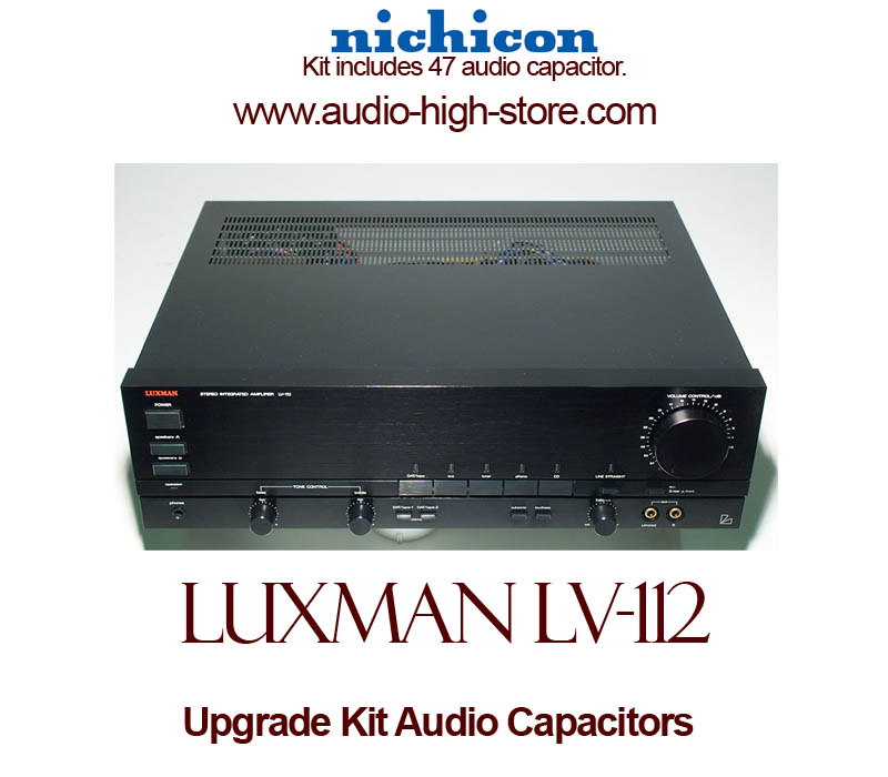 Luxman LV-112 Upgrade Kit Audio Capacitors