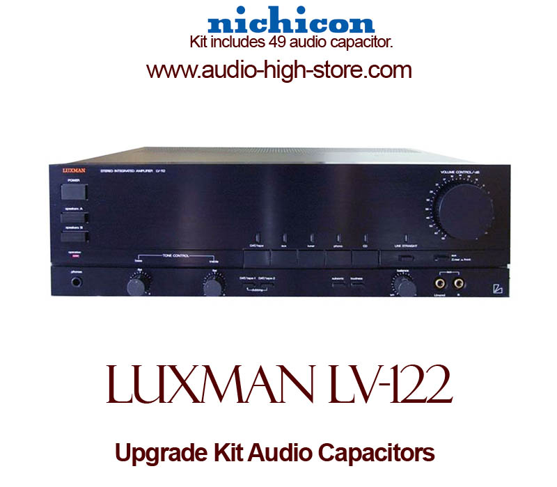 Luxman LV-122 Upgrade Kit Audio Capacitors