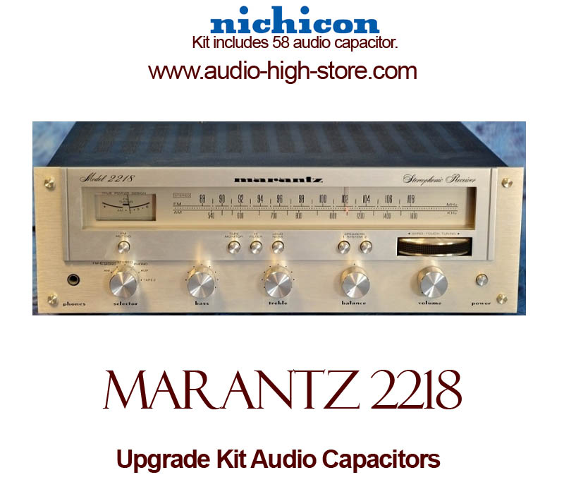 Marantz 2218 Upgrade Kit Audio Capacitors