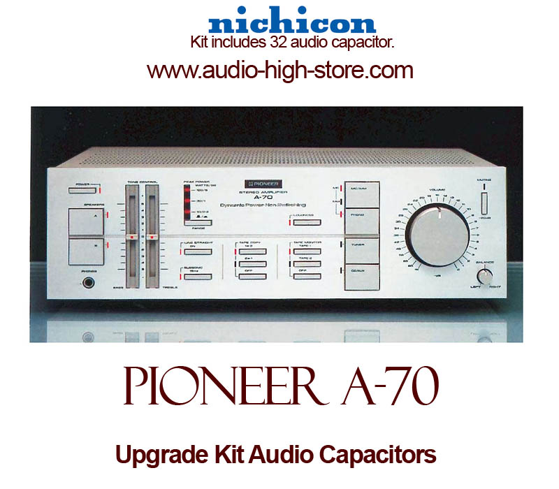 Pioneer A-70 Upgrade Kit Audio Capacitors