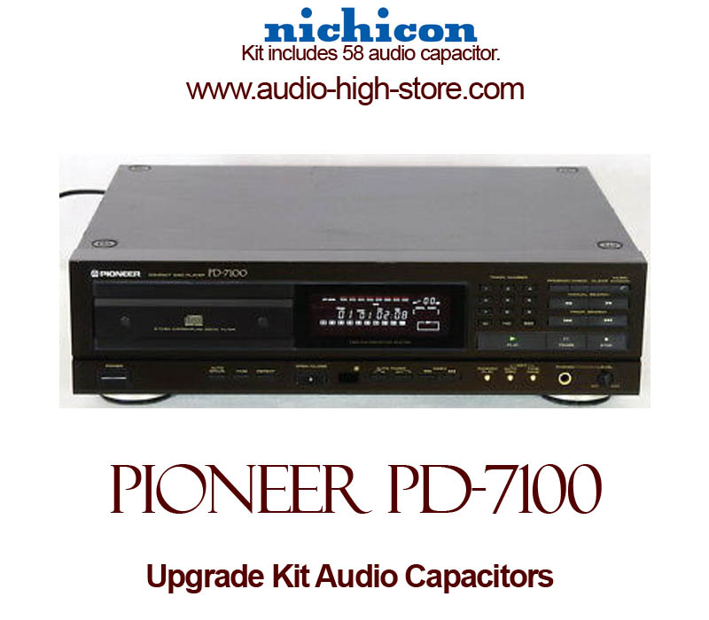 Pioneer PD-7100 Upgrade Kit Audio Capacitors