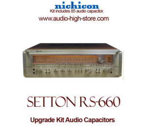 Setton RS-660 Upgrade Kit Audio Capacitors