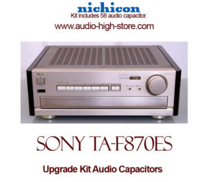 Sony TA-F870ES Upgrade Kit Audio Capacitors
