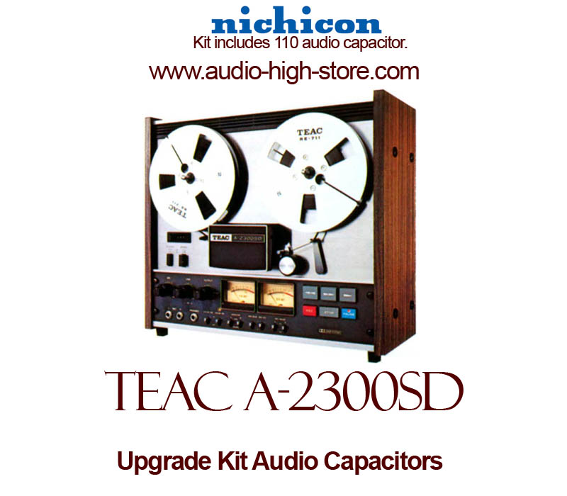 TEAC A-2300SD Upgrade Kit Audio Capacitors
