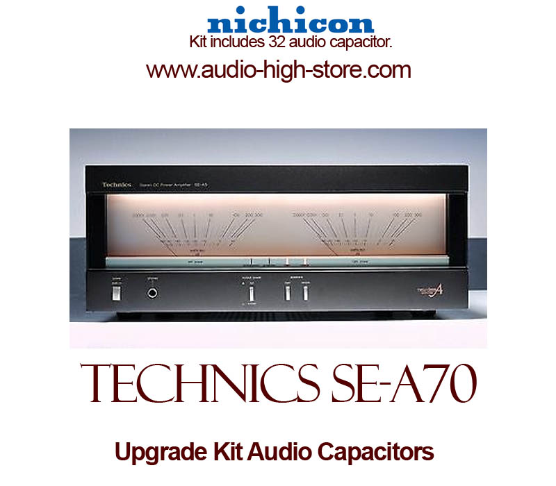 Technics SE-A70 Upgrade Kit Audio Capacitors