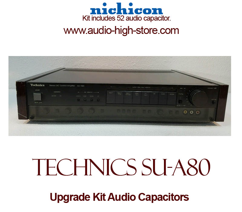 Technics SU-A80 Upgrade Kit Audio Capacitors