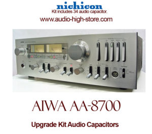 Aiwa AA-8700 Upgrade Kit Audio Capacitors