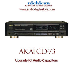 Akai CD-73 Upgrade Kit Audio Capacitors