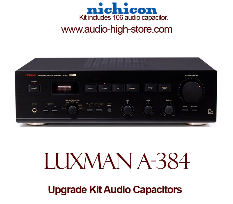 Luxman A-384 Upgrade Kit Audio Capacitors