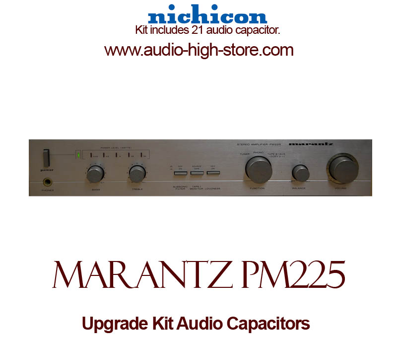 Marantz PM225 Upgrade Kit Audio Capacitors