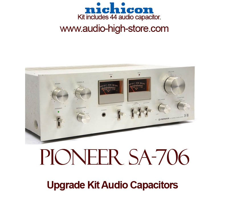 Pioneer SA-706 Upgrade Kit Audio Capacitors