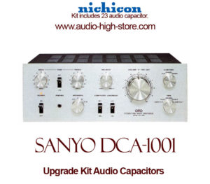 Sanyo DCA-1001 Upgrade Kit Audio Capacitors