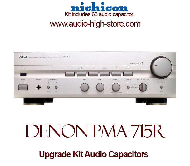 Denon PMA-715R Upgrade Kit Audio Capacitors