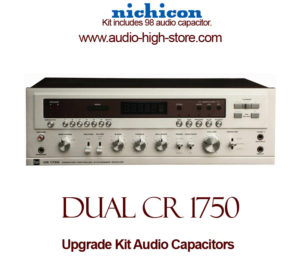 Dual CR 1750 Upgrade Kit Audio Capacitors