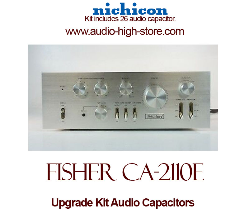 Fisher CA-2110E Upgrade Kit Audio Capacitors