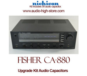 Fisher CA-880 Upgrade Kit Audio Capacitors