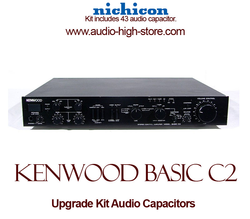 Kenwood Basic C2 Upgrade Kit Audio Capacitors