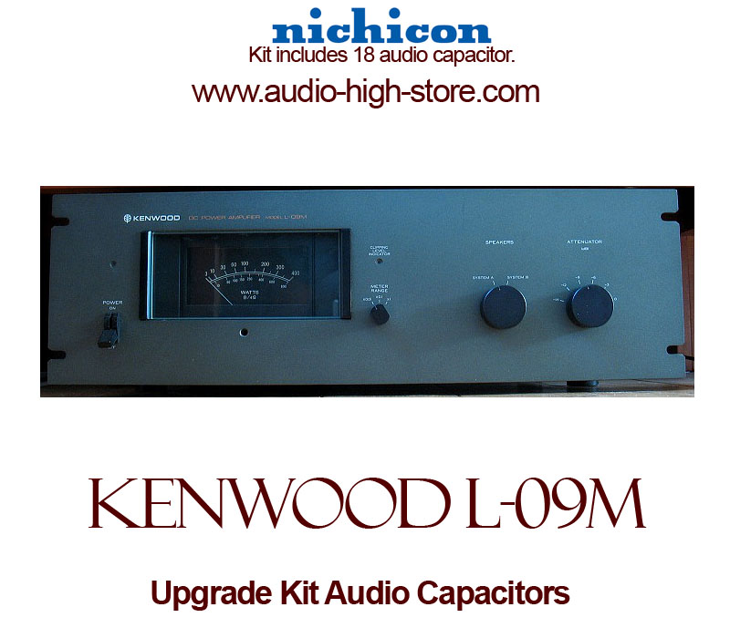 Kenwood L-09M Upgrade Kit Audio Capacitors