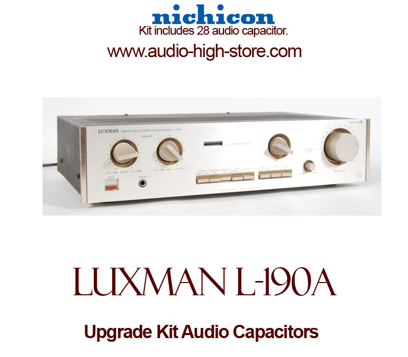 Luxman L-190A Upgrade Kit Audio Capacitors