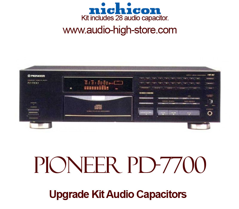 Pioneer PD-7700 Upgrade Kit Audio Capacitors